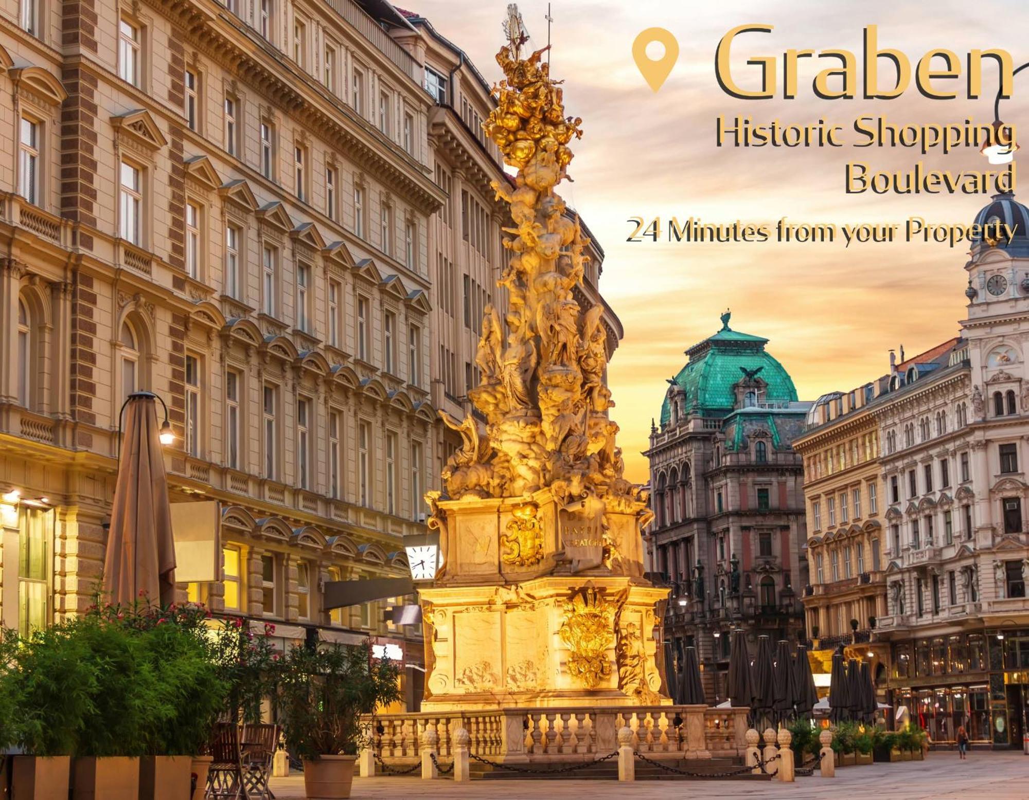 Loevly Shared 6Br With Garden Near Danube & Millenium City Wien Eksteriør bilde