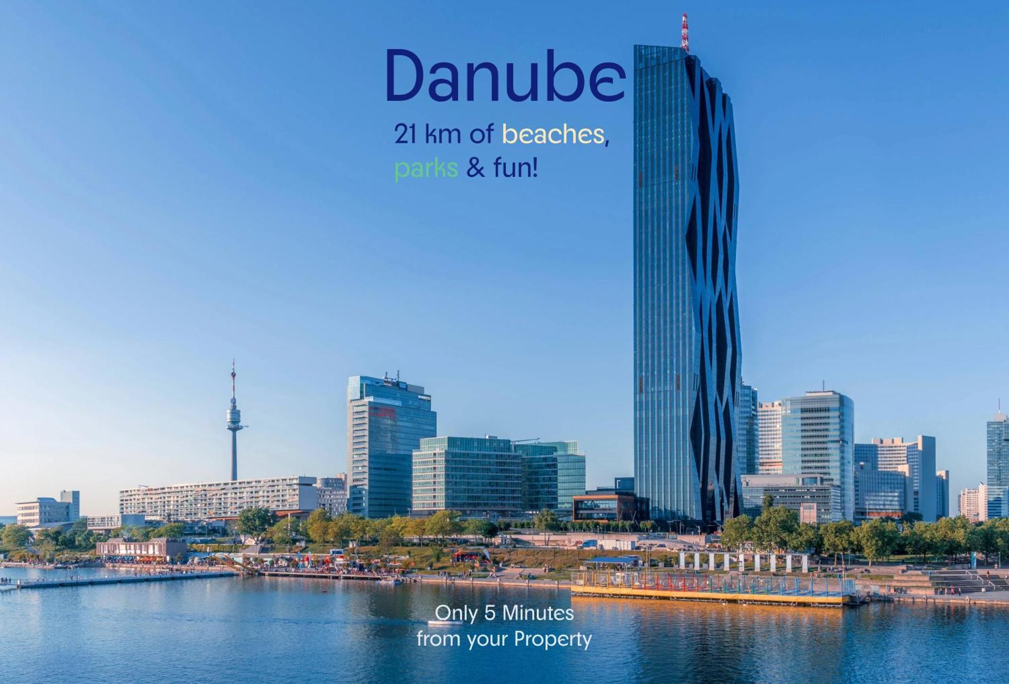 Loevly Shared 6Br With Garden Near Danube & Millenium City Wien Eksteriør bilde